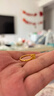 周大福浪漫復(fù)古實(shí)心玫瑰花足金黃金戒指(工費(fèi):120計(jì)價(jià))EOF774 16號(hào) 足金 約4.35g 曬單實(shí)拍圖
