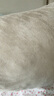 MUJI可多種用途的柔軟靠墊 床頭靠枕 長方型/50*80*14cm/淺米色 曬單實(shí)拍圖