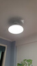 美的（Midea）風(fēng)扇燈一體LED照明餐廳臥室客廳燈三防護(hù)眼燈具熟睡風(fēng)包安裝 曬單實(shí)拍圖