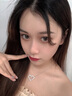 ICESTRELLA18莫桑鉆石925純銀愛心項(xiàng)鏈女心形鎖骨鏈時(shí)尚簡約情人節(jié)禮物 純銀中號 曬單實(shí)拍圖