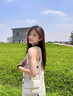 CHALL KITTY輕奢包包女包牛皮斜挎鏈條2025單肩小包生日禮物高級感送女友老婆【米白】時尚百搭通勤小眾菱格高級感高檔送女朋友老婆 曬單實拍圖