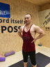 GYMREVOLUTION美式健身大碼運(yùn)動(dòng)背心男士純棉運(yùn)動(dòng)訓(xùn)練吸汗工字坎 酒紅色(黑字） M （125-145斤） 曬單實(shí)拍圖