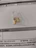 周生生黃金足金十二生肖豬吊墜 生生有禮不含項鏈男女款91915P計價 1.86克(含工費200元) 曬單實拍圖