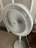 美的（Midea）電風扇家用7葉落地扇搖頭電風扇循臥室宿舍輕音風扇臺式桌面小型風扇臺地兩用升級款 白色丨7葉臺地兩用 曬單實拍圖