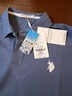U.S. POLO ASSN.短袖POLO衫男士青年保羅商務(wù)休閑翻領(lǐng)男裝上衣T恤短袖男夏季藍2XL 曬單實(shí)拍圖
