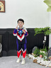 奧特曼男童奧特曼衣服春秋發(fā)光套裝兒童男孩帥氣小孩洋氣賽羅蜘蛛俠童裝 【歐布】（發(fā)光眼鏡） 套裝 120 【建議身高110-120cm】 曬單實(shí)拍圖