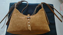 CHARLES&KEITH25秋新品復(fù)古雙肩帶鉚釘簡約腋下包七夕禮物CK2-20782708-1 Sienna Brown赭石棕 S 曬單實拍圖