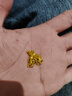 Lossot足金十二生肖黃金吊墜虎項(xiàng)鏈3D硬金虎生肖本命年掛墜生日禮物 曬單實(shí)拍圖
