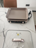 美的（Midea）電火鍋火鍋專用鍋多功能鍋料理鍋分體式鴛鴦鍋烤肉鍋多功能一體電鍋0氟鈦陶電煮鍋HGS352866S 曬單實(shí)拍圖
