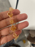 翠雅金樓招財轉運黃水晶手鏈女新中式手串四葉草水晶疊戴手鏈禮物送閨蜜 四葉草黃水晶手鏈 附證書(shū) 曬單實(shí)拍圖