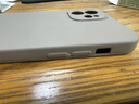 奶小鴨 適用蘋果12手機殼 iphone12保護套鏡頭全包液態(tài)硅膠超薄防摔簡約軟殼男女款 鈦金色 曬單實拍圖