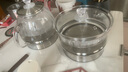 至異巖板餐桌隱藏式三孔電茶爐全自動(dòng)底部上水電熱燒水壺茶臺一體家用兩孔燒水壺單孔電茶壺 1L 三孔玻璃鋼底消毒款【三孔65mm】 曬單實(shí)拍圖