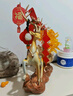 赟婭喬遷之喜搬家禮物新中式客廳玄關(guān)酒柜電視柜擺件發(fā)財樹(shù)開(kāi)業(yè)禮品 一鹿發(fā)財元寶鹿發(fā)財樹(shù)（橙色） 曬單實(shí)拍圖