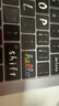 SkinATSkinAT適用于蘋果筆記本鍵盤貼 Mac電腦鍵盤貼膜Macbook 回車鍵盤保護(hù)膜 電腦按鍵貼 鍵盤膜 Hello Pro 13 (A2159,A1989) 曬單實(shí)拍圖