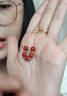 蘑菇說南紅瑪瑙項(xiàng)鏈女夏S925輕奢小眾新款轉(zhuǎn)運(yùn)珠吊墜飾品 天然南紅搭配s925銀鏈子 曬單實(shí)拍圖