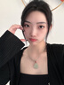 周百福和田玉彌勒佛吊墜女項(xiàng)鏈女2025新款玉佩生日七夕情人節(jié)禮物送女友 曬單實(shí)拍圖