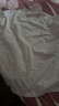 Calvin KleinJeans25夏季男士休閑簡(jiǎn)約字母ck凈色寬松針織短袖T恤4RAB818 YAA-月光白 XL 曬單實(shí)拍圖