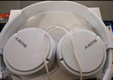 索尼（SONY） MDR-ZX110AP 耳機(jī)頭戴式有線有麥電腦筆記本手機(jī)適用辦公學(xué)生網(wǎng)課學(xué)習(xí) 白色 曬單實(shí)拍圖