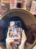 胡列娜CASETiFY適用iPhone16promax手機殼HelloKittyl蘋果15/14/13周年 CASETiFY周年鏡面黑框 iPhone 16 Pro Max 曬單實拍圖