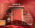 Klymit Double V輕便隔熱保溫充氣睡墊 戶(hù)外露營(yíng)保暖防潮睡墊 兩人 紅色 紅色 均碼 曬單實(shí)拍圖