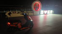 睿覓（RYMIC）摩托車(chē)頭盔全盔3C認證冬季機車(chē)競技騎行跑盔男女四季SR6藍黃XXL 曬單實(shí)拍圖