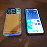 適用于蘋果16ProMax磁吸卡包MagSafe放卡皮錢包iPhone15/14/13簡約卡套 橙色 Magsafe皮革皮套【超強(qiáng)磁吸/雙排磁款】 曬單實(shí)拍圖