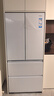 海爾（Haier）山茶花485升全空間保鮮594mm專業(yè)超薄零嵌法式多門電冰箱一級能效BCD-485WGHFD1BWLU1國家補貼20% 曬單實拍圖