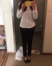 女士純棉短袖白襯衫新款洋氣夏高端免燙雅戈商務(wù)職業(yè)裝通勤襯衣爾 白色V領(lǐng) （長袖） 37 （100-110斤） 曬單實拍圖