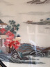 禮御友嘉新中式圓形刺繡裝飾畫蘇繡山水風(fēng)景畫客廳玄關(guān)走廊掛畫餐廳茶室畫 桃園意境 直徑80cm 實木立體圓框 曬單實拍圖
