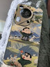 蔻殼溫馨夏日蠟筆小新適用于華為pura80pro+手機(jī)殼高級(jí)感HuaweiP60pro防摔小羊皮套新款男女生保護(hù)套 JD草原放羊男孩和狗【電鍍小羊皮】 華為Pura 70 Ultra 曬單實(shí)拍圖