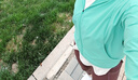 KOLON SPORT/可隆緊身褲 女子戶外露營彈力運(yùn)動(dòng)休閑打底褲子【OBLI-K系列】 LKLG4ST712-DN 深棕色 170/L 曬單實(shí)拍圖