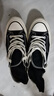 匡威（Converse）官方 寬版1970S經(jīng)典帆布男女休閑運(yùn)動(dòng)鞋黑色162058C 常規(guī)鞋型/162058C 40 曬單實(shí)拍圖