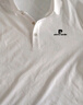 皮爾卡丹（pierre cardin）短袖T恤男夏季商務(wù)休閑上衣男士翻領(lǐng)純色寬松衣服男裝 白色 L 曬單實(shí)拍圖