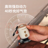 Naturehike挪客戶(hù)外多功能迷你充氣泵 戶(hù)外露營(yíng)便攜充氣墊枕頭沙發(fā)墊子帳篷 燕麥灰 曬單實(shí)拍圖