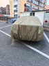 HAPOWER汽車牛津布車衣全車罩防曬防雨隔熱防塵加厚遮陽(yáng)車套外罩通用四季 【米卡色】600D高密度PVC涂層牛津布+贈(zèng)收納袋 【加厚款最好牛津布】防暴曬防大雨防冰雹*四季通用 曬單實(shí)拍圖