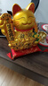 赟婭招財(cái)貓擺件自動(dòng)招手開業(yè)搖手發(fā)財(cái)貓擺件辦公室店鋪收銀臺(tái)2025新款 16寸禮盒裝【財(cái)旺招財(cái)】?jī)捎每?曬單實(shí)拍圖