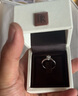 DR現(xiàn)貨初雪之吻求婚鉆戒K金/鉑金B(yǎng)ELIEVE經(jīng)典款 結(jié)婚戒指七夕禮物 10分H色SI1【禮盒+證書】 曬單實(shí)拍圖