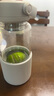 北鼎（Buydeem）泡茶隨手杯 茶水分離家用耐高溫玻璃杯便攜辦公水杯節(jié)日送禮 【燕麥白】暢快飲|茶水分離630ml 曬單實(shí)拍圖