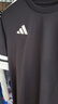 阿迪達(dá)斯（adidas）童裝25春兒童足球運動短袖比賽球衣男中大童吸濕快干T恤 JJ0052黑 曬單實拍圖