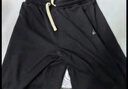 名創(chuàng)優(yōu)品（MINISO）重磅短褲男夏季戶外運(yùn)動直筒五分褲青少年潮流百搭中褲 黑 3XL 曬單實(shí)拍圖