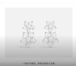APM Monaco珍珠花朵耳釘時尚飾品925銀飾品生日禮物送女友 曬單實拍圖