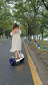 九號(hào)（Ninebot）電動(dòng)兒童平衡車6-12歲代步電動(dòng)車腿控智能禮物雙輪腿控體感L6白色定制禮盒款 曬單實(shí)拍圖