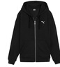 彪馬（PUMA）寬松連帽夾克休閑外套女子新款拉鏈針織運動上衣 682154 黑色-01 L (165/88A) 曬單實拍圖