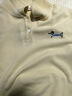 茵曼簡(jiǎn)約娃娃領(lǐng)刺繡針織衫夏季女裝休閑通勤顯瘦短袖上衣 淺黃色  M 曬單實(shí)拍圖
