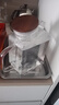 冰箱冷水壺玻璃冷泡茶壺冰水壺涼茶冷萃涼水杯耐高溫家用儲水夏天 斜口相思木蓋 1500ml 曬單實(shí)拍圖
