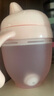 愛咔威（igroway）硅膠鴨嘴杯IKV嬰幼兒水杯吸管杯4個月大寶寶開學(xué)學(xué)飲杯 160ml 粉 曬單實拍圖
