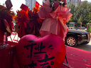 茨格曼剪彩套裝大紅花球開業(yè)剪彩綢帶花球婚車頭花裝飾慶典活動剪彩元旦 4人剪彩套裝 曬單實拍圖