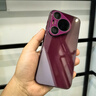 如麟【冰感散熱】適用華為Pura80Pro+手機殼新款pura80超薄冰晶玻璃保護套p80ultra鏡頭全包防摔外殼女 【釉紅色】玄武玻璃-冰感散熱-自帶鏡頭膜 華為Pura80Pro/Pro+ 曬單實拍圖
