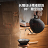 maxwin智能溫控手沖咖啡壺掛耳長(zhǎng)嘴細(xì)口控溫泡茶恒溫電熱水壺B壺不銹鋼 黑色 600ml 曬單實(shí)拍圖