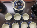 簡(jiǎn)先生纏枝蓮功夫茶具套裝家用陶瓷辦公會(huì)客整套泡茶壺蓋碗茶杯送禮 纏枝蓮茶具6杯-自動(dòng)壺 曬單實(shí)拍圖